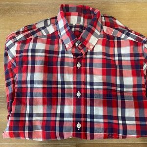 J. Crew Light Weight Long Sleeve Button Up Shirt